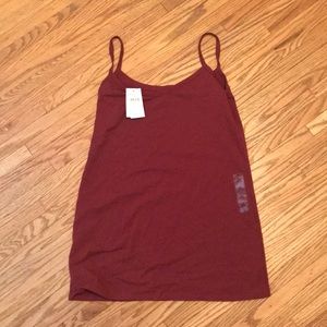 NWT burgundy BKE tank top